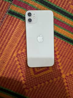 iPhone 11 White – 128GB | 96% Battery | PTA Approved | Full Box Pack