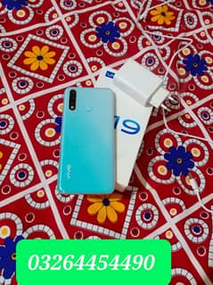 Vivo Y19 256 & 8GB. Box Charger Zabrdast speed. Best Mobile For gaming