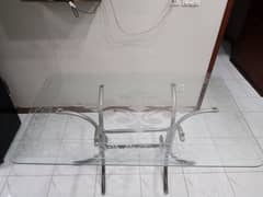dining table available with 6 rexine seat cushions