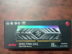 XPG 8GB 3000MHz DDR4 RAM for sale