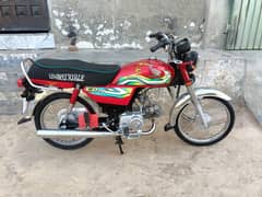 Honda CD 70 apl for number nahi laga