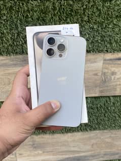 I phone 15 pro max 256 GB PTA APPROVED