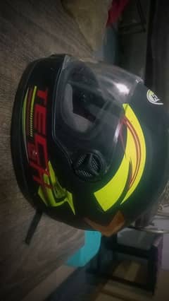 only 1 week used helmet