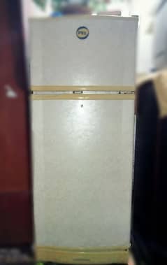 half white colour refrigerator used condition