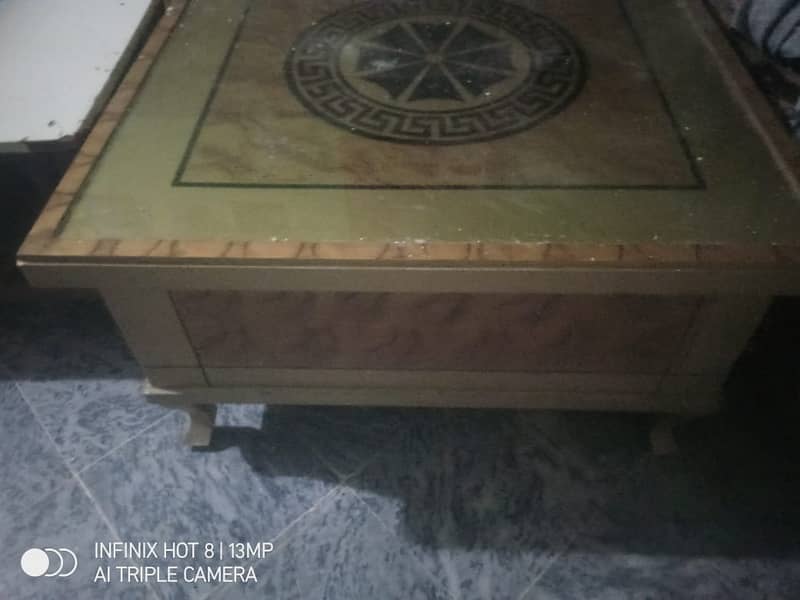 one large table 3 ft size. 03040559343 0