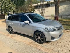 Toyota Corolla Fielder 2013 or 2017 ki rigesterd