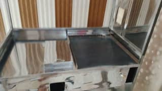 burgur, frier counter steel Mai bana haii