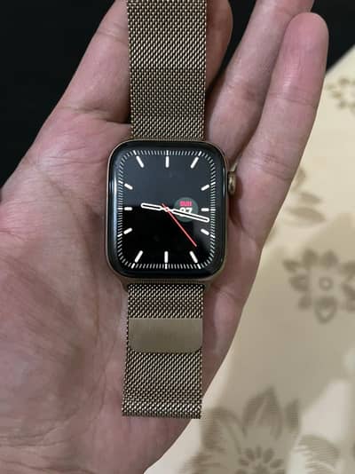 Apple Watch Series 7 Stainless Steel Gold 45MM