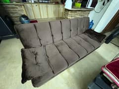 Sofa Cum Bed with Sitting Corners