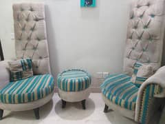 Home used , set of two with table