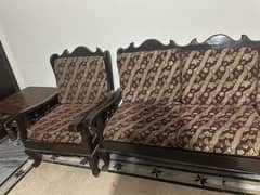 10 seater wooden sofa