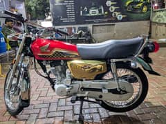 Honda CG 125 2024 (August )special gold edition