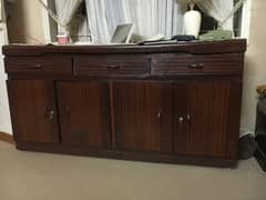 Wooden Cabinet with Drawers