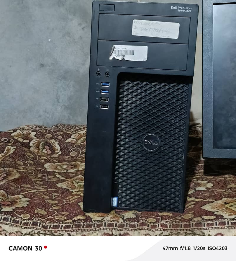 Dell t3620 with rx580 single dvi display exchange possible with mobile 2
