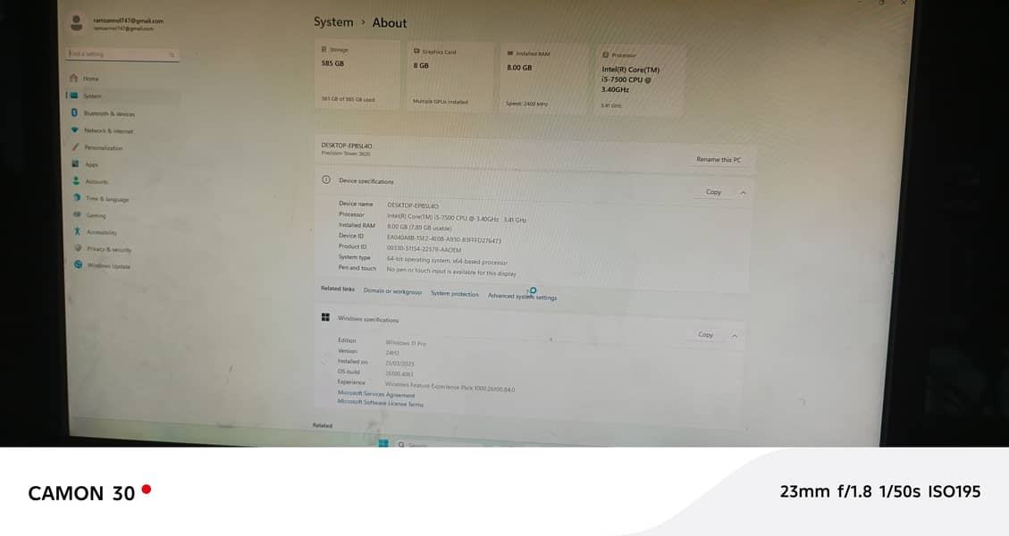 Dell t3620 with rx580 single dvi display exchange possible with mobile 5