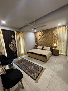 E11 One Master Bedroom Fully Furnished Apartment Available For Rent