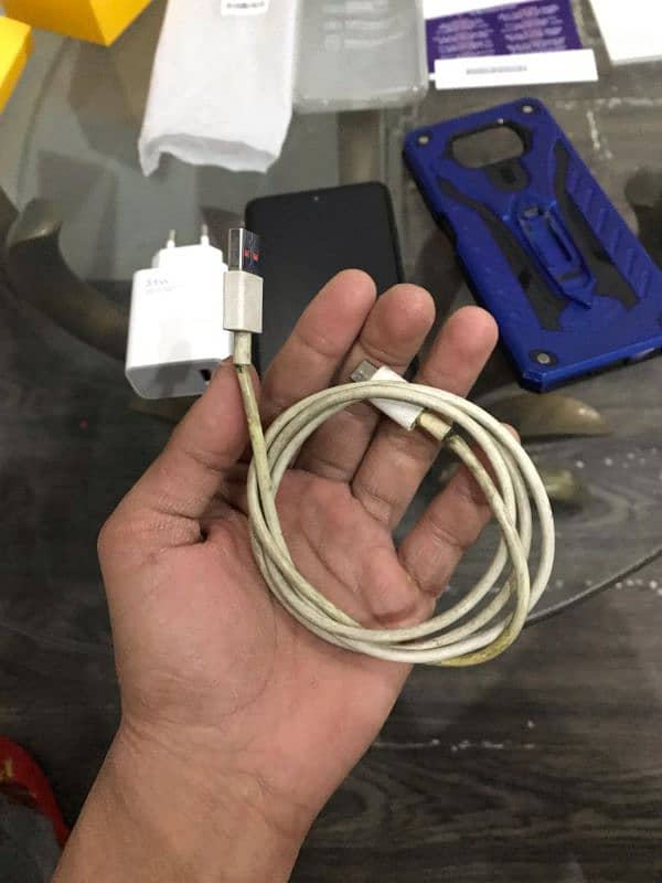 Poco X3 NFC with charger data cable and box Read add first 15