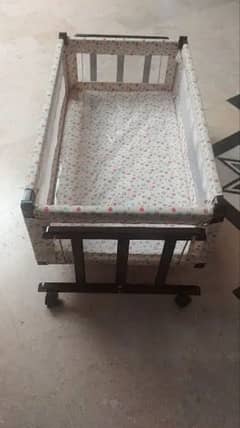 Wooden Swing Cradle for Newborn