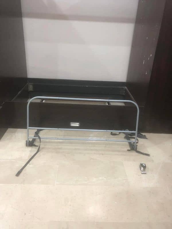 double decker 1 side wardrobe and other side computer table 4