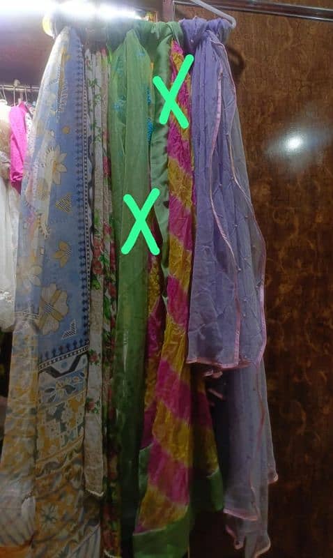 chiffon net all different branded Duppttass 10