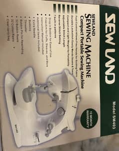 Sew land sm403 from Australia slightly used almost 2 time used