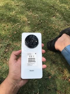 Redmi A3x in pearl white color