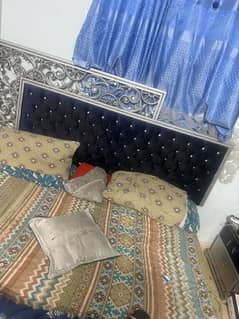 Premium Used Furniture Set | Bed, Sliding Cupboard, Sofa, TV Divider