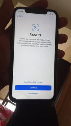 iphone xr non all ok ha face id pr ruka hua ha restore ka bad read ad