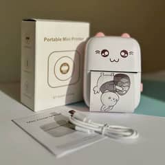 Mini Portable Thermal Printer Bluetooth Mobile Connect.