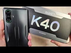 Redmi k 40 gaming with original box and charger Official pta approved