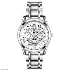 Material: Stainless Steel & Alloy  •  Stylish and durable men's watch