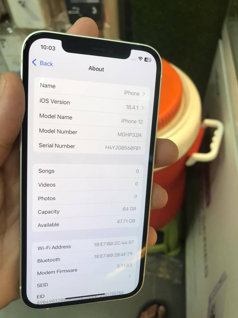 IPHONE 12 64 GB 88 HEALTH PTA KIT WATERPACK 2