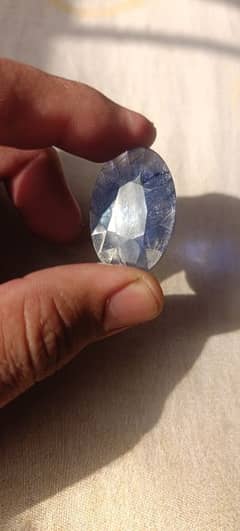 blue sapphire African Neelam in large size