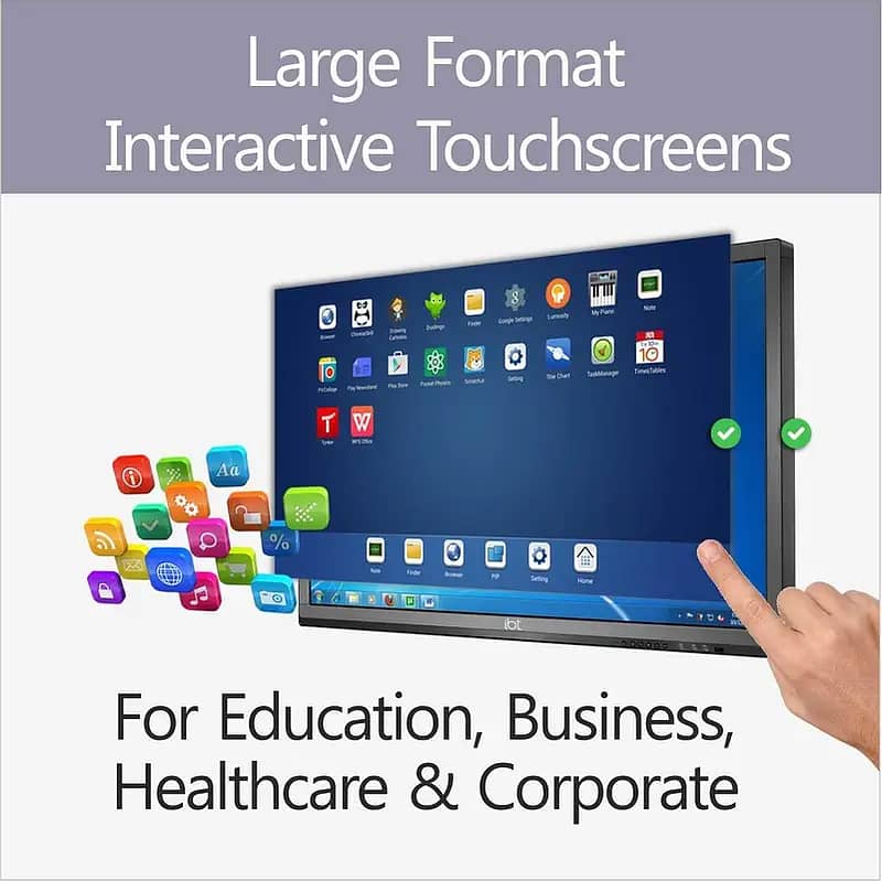 Interactive Flat Panel | Smart Digital Board |LED Touch Screen Display 2