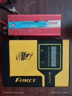 Alkaram 2500 inverter + 60 A Force MPPT