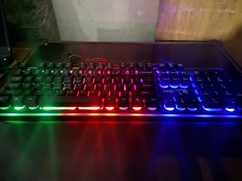 RGB gaming keyboard, mechanical keyboard for work, Keyboard with light 1