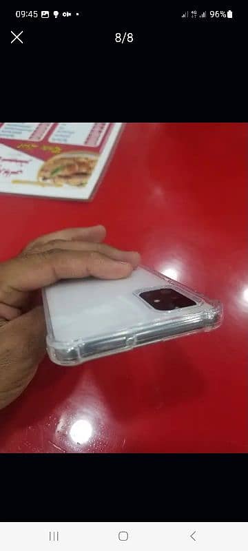 Samsung A51 with box sealed set Like new 6/128  reead add full 4