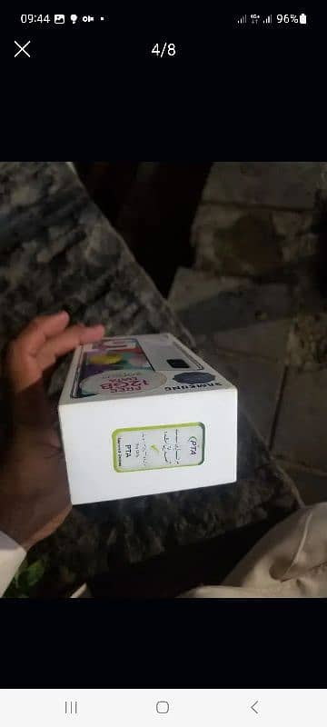 Samsung A51 with box sealed set Like new 6/128  reead add full 6