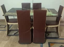 Dinning table (6chairs)