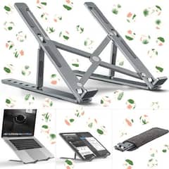 Aluminum Laptop Stand Ideal for Home & Office Use Improve Productivity