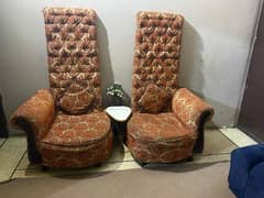 king chair pair with two cushion
