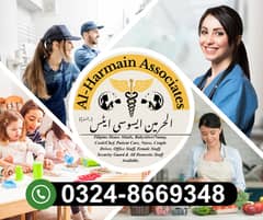 House Maid, Babysitter, Patient Care, Nurse Staff, Driver, Maids, Cook