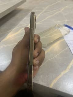 I phone 12 pro max. Golden colour 128 gb. Battery or penal chang.
