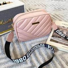Stylish Girl's Multicolor Crossbody Bag