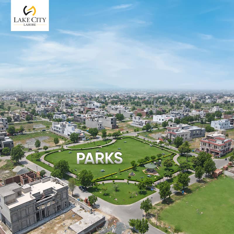 5-Marla Facing Park Plot On Lucrative Location Adjacent To Prime Boulevard, With Open Front 6