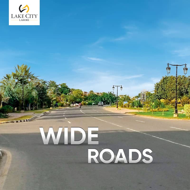 5-Marla Facing Park Plot On Lucrative Location Adjacent To Prime Boulevard, With Open Front 8