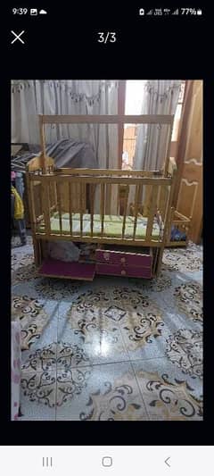 baby cot with swing