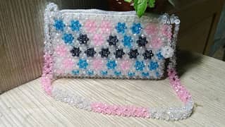cristal moti home made bag