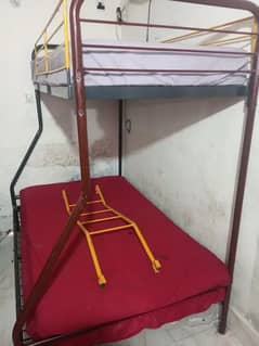 Double bed with Matress / Kids Bunk Bed  / Iron bunk bed / Bunker bed