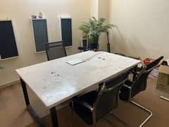 Office table for 6 persons